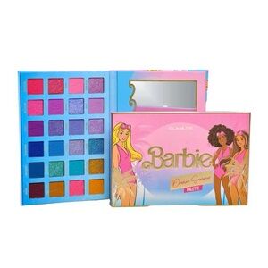 Combo Glamlite Barbie Dream Summer Palette and Out of Office Lip Kit